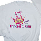 Princess of the King Personalized Youth Sweatshirt